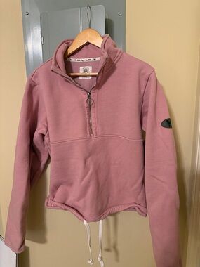 Black Dog signature Martha’s Vineyard Quarter-Zip Pullover - Dusty Rose
